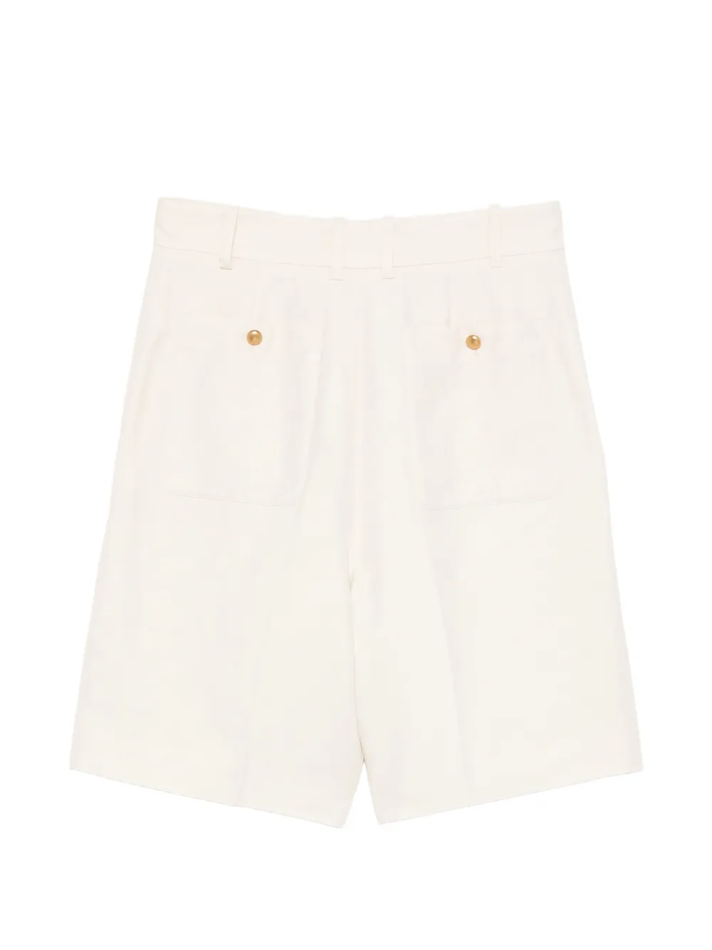  P.a.r.o.s.h. Pleated Tailored Shorts - Neutrals 