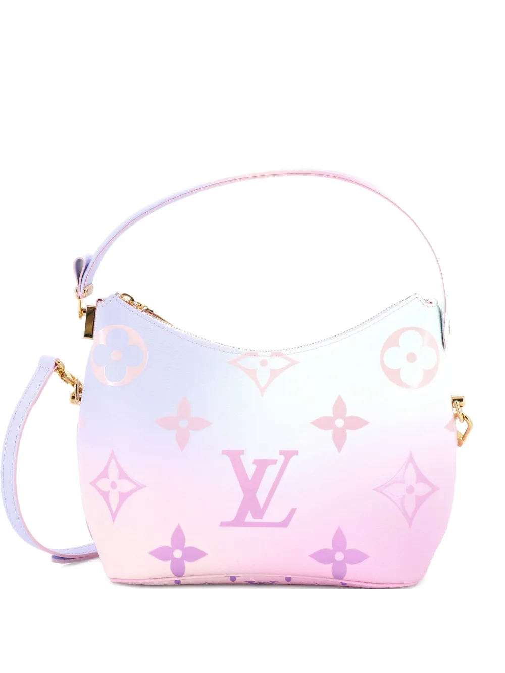 Louis Vuitton Pre-Owned Marshmallow Bag Spring in the City Monogram Giant Canvas hobo bag - Blu