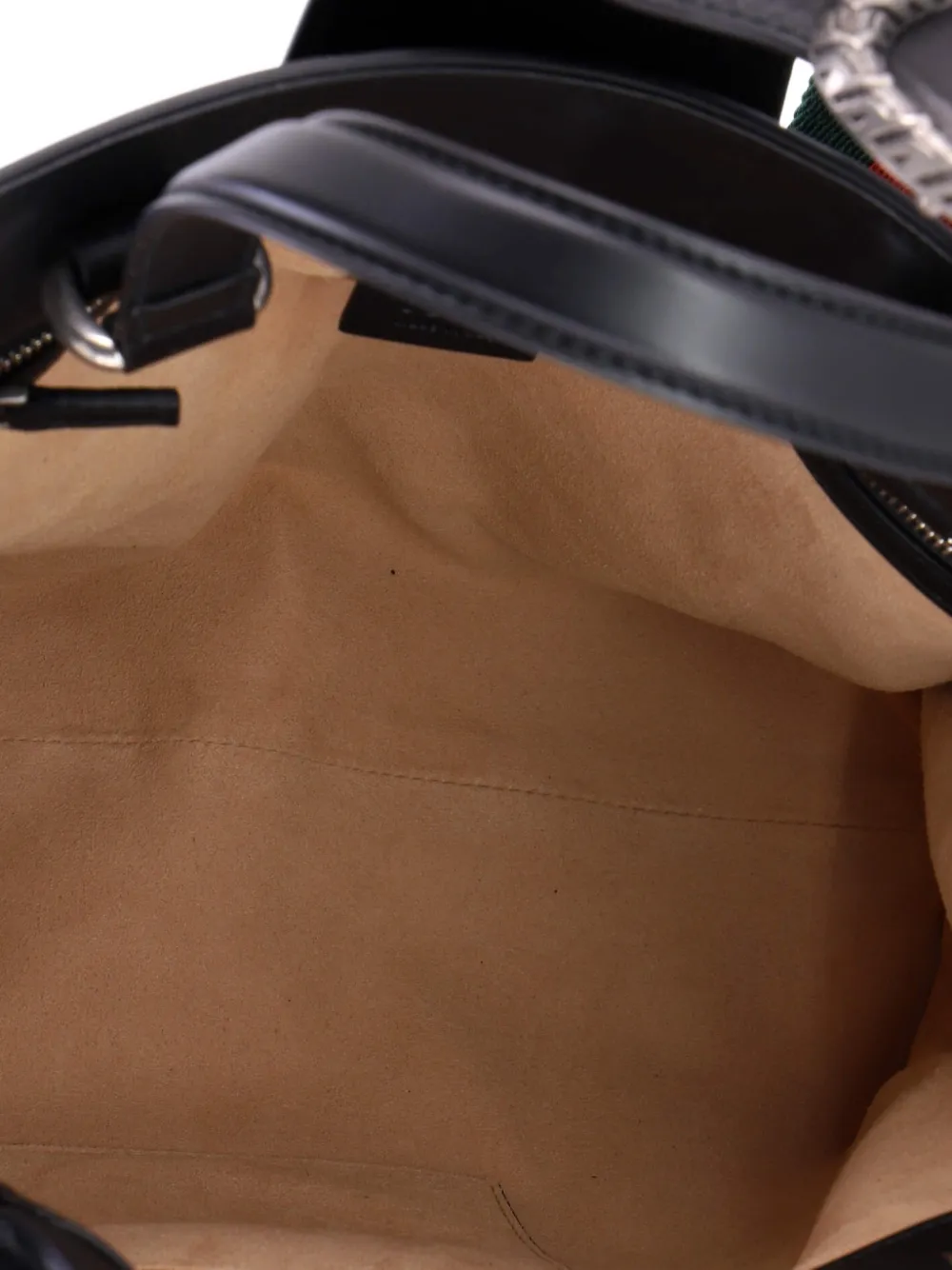 Web Dionysus Top Handle Bag Leather Medium Tote Bag
