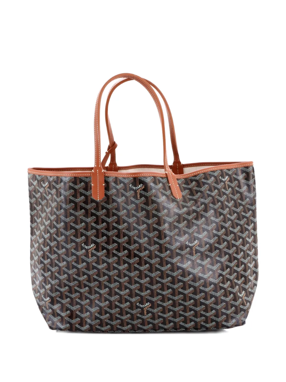 Goyard Pre-Owned Saint Louis Coated Canvas PM tote bag - Marrone
