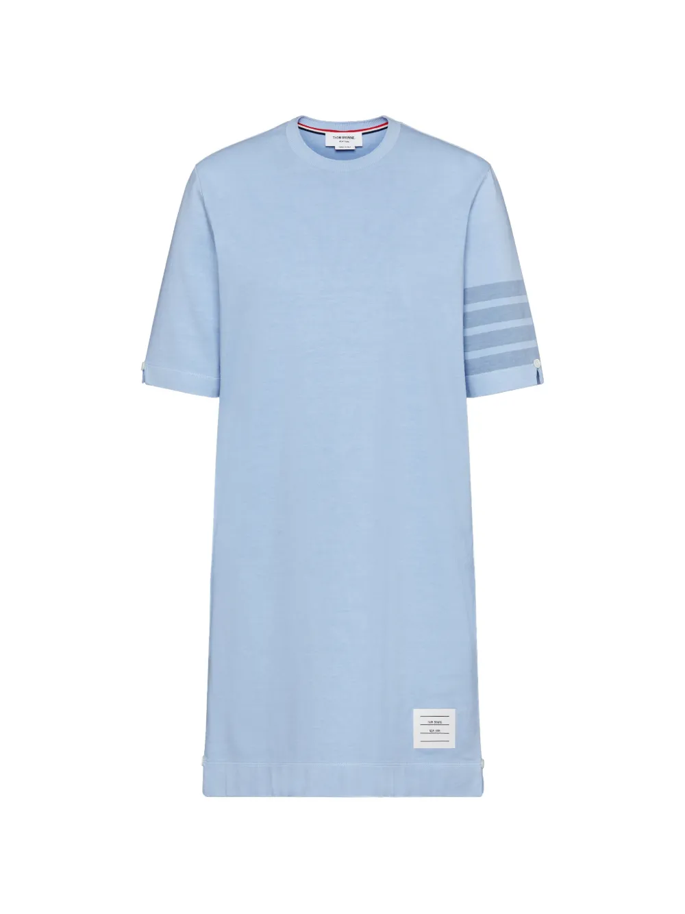 Thom Browne 4-bar jersey mini dress - Blu