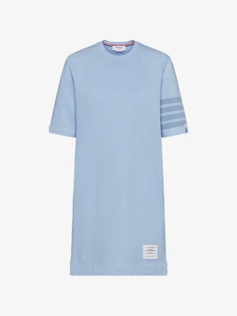 Thom Browne vestido corto con motivo 4-Bar