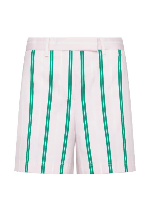 Thom Browne repp stripe poplin chino shorts