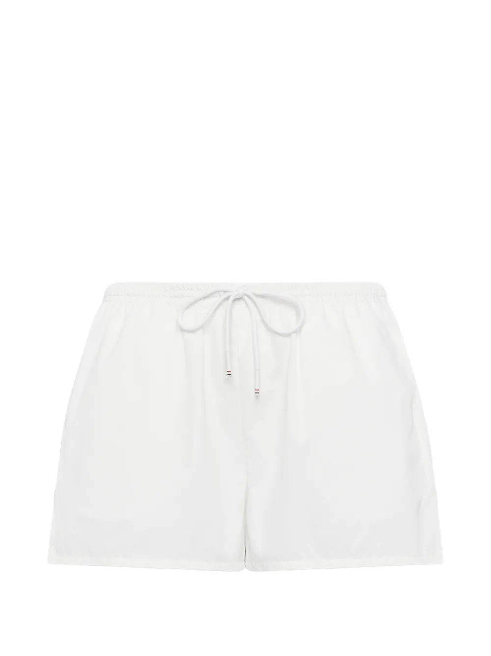 Thom Browne drawstring stripe shorts - Bianco