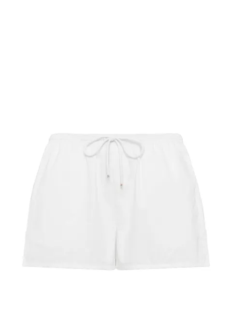Thom Browne nylon tech track shorts