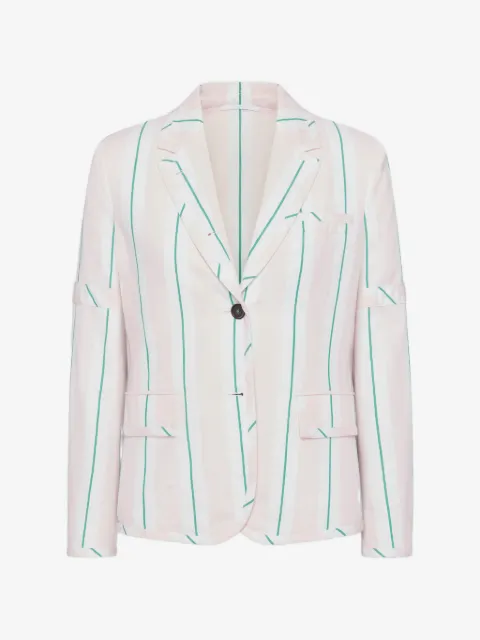 Thom Browne chamarra con rayas