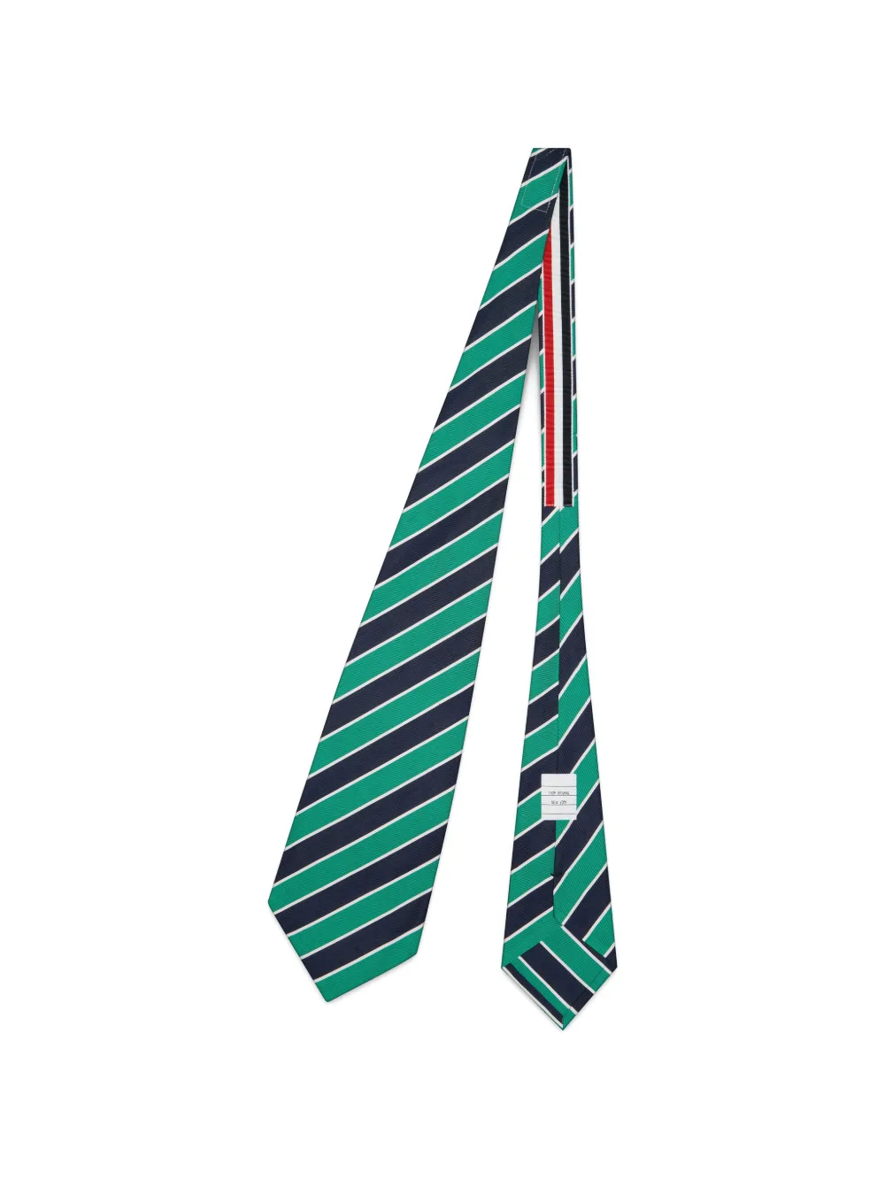 Thom Browne Mogador gestreepte stropdas Blauw