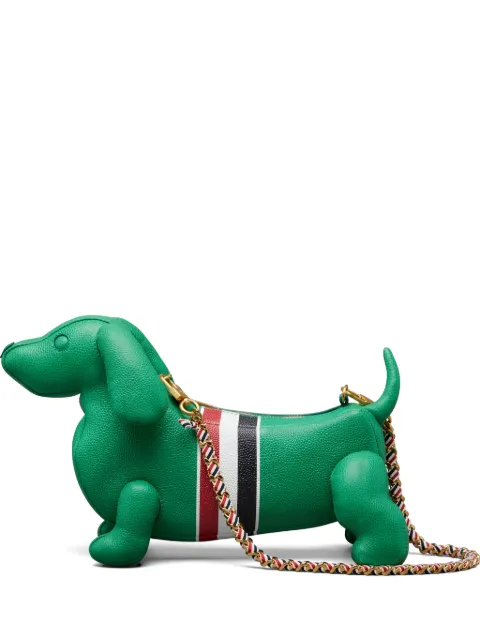 Thom Browne sac porté épaule Bbay Hector en cuir