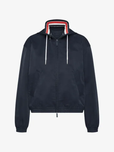 Thom Browne nylon tech track jacket