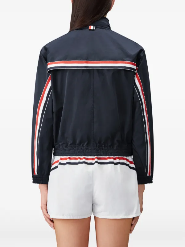 Thom Browne Nylon Tech Track Jacket | Blue | FARFETCH