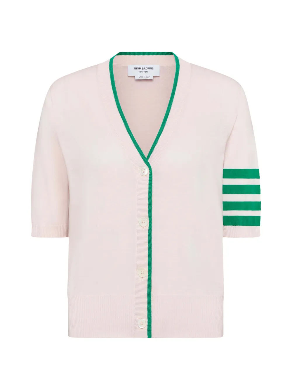Thom Browne Kurzärmeliger Cardigan - Rosa