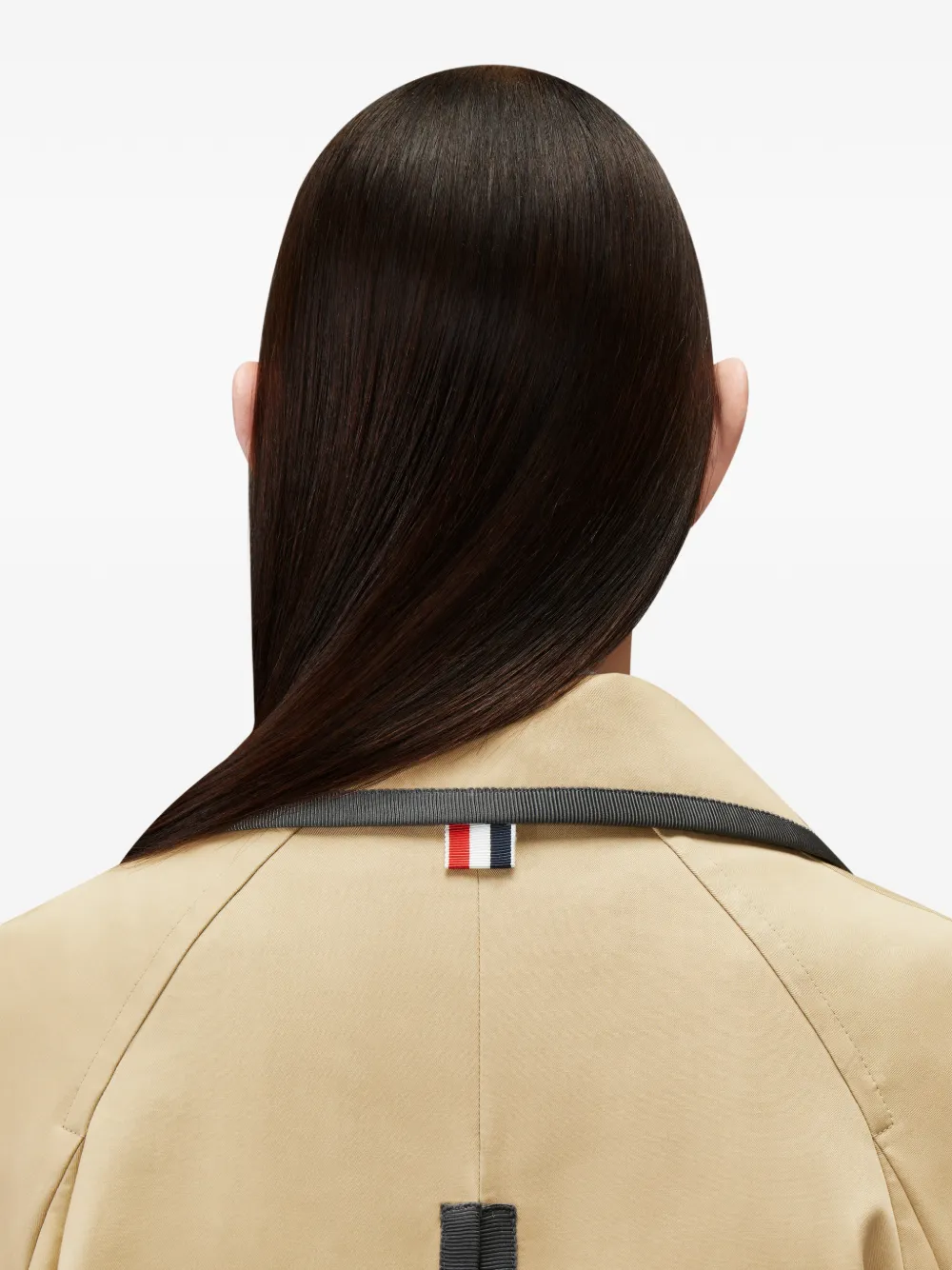 Thom Browne Raglan jas Beige