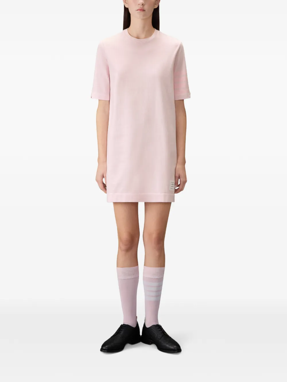 Thom Browne 4-Bar jersey T-shirtjurk Roze
