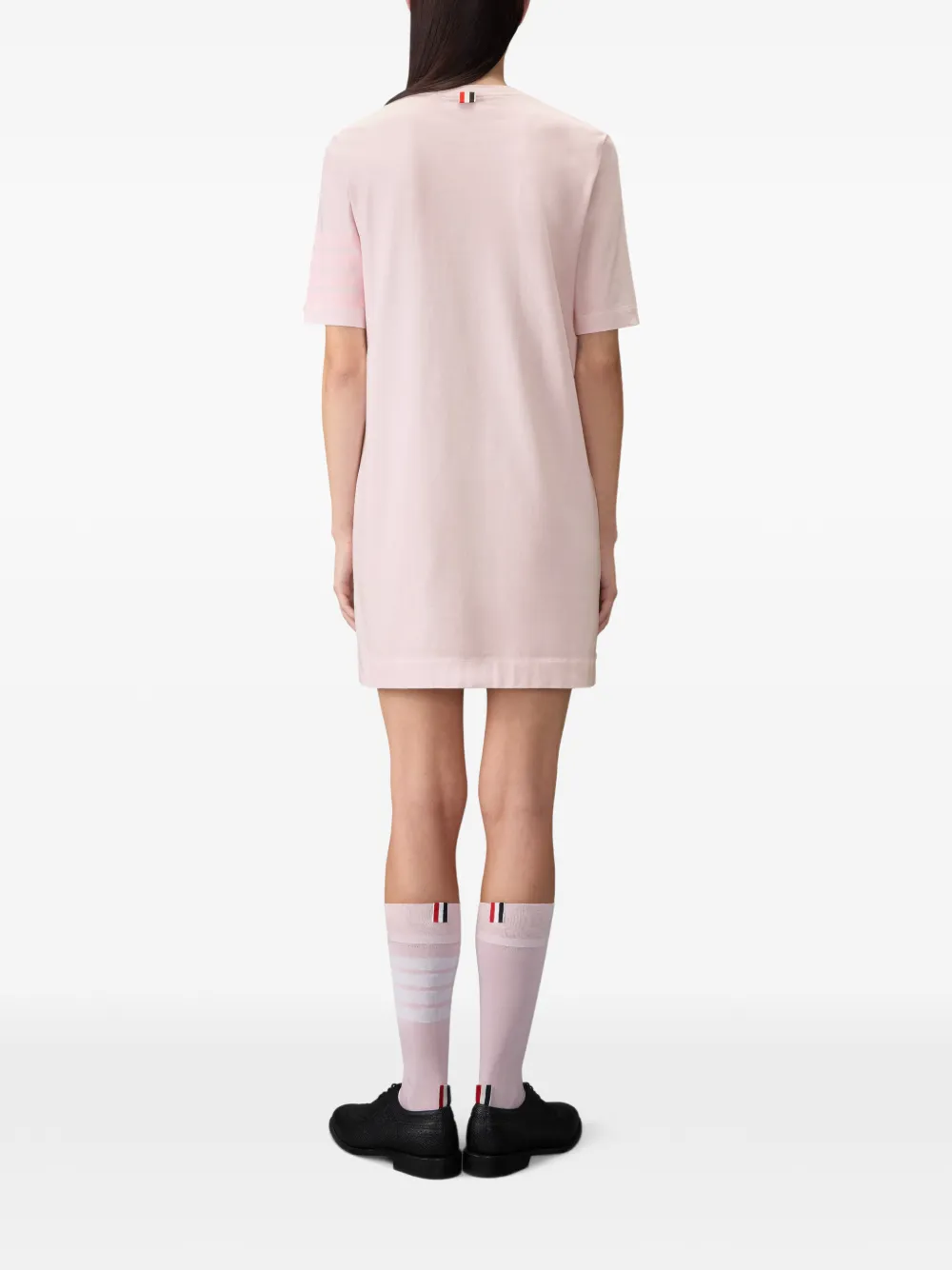 Thom Browne 4-Bar jersey T-shirtjurk Roze