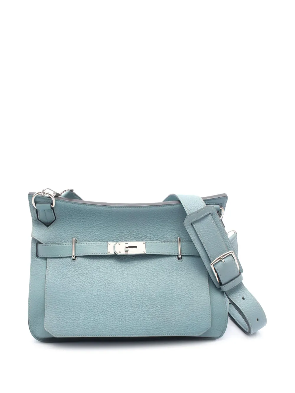Hermès Pre-Owned 2012 Togo Jypsiere 34 crossbody bag - Blu