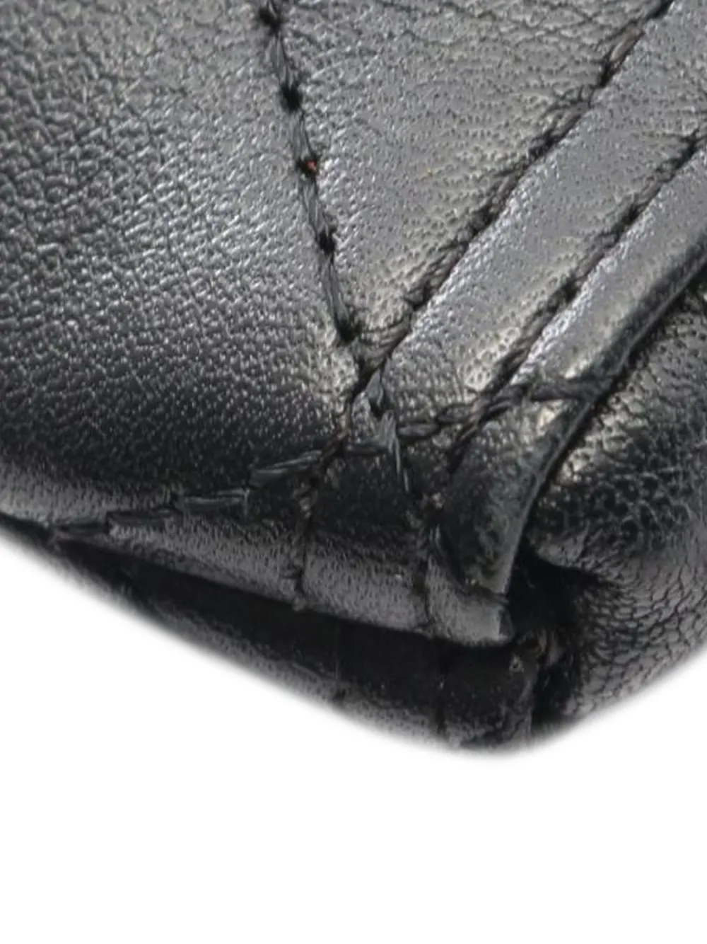 2005-2006 Quilted Lambskin Cambon Ligne Flat Crossbody Bag