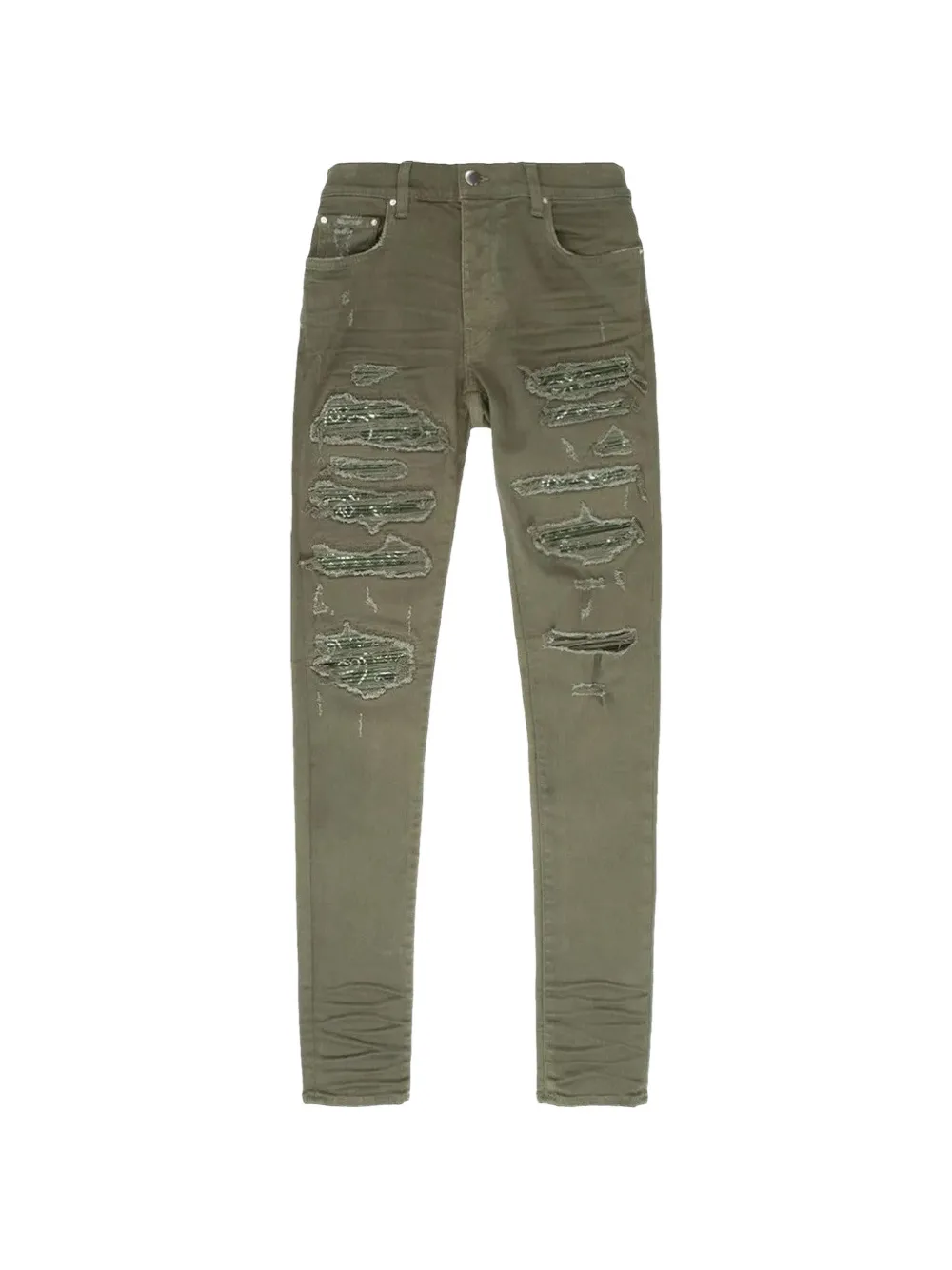 AMIRI Bandana Thrasher jeans - Verde
