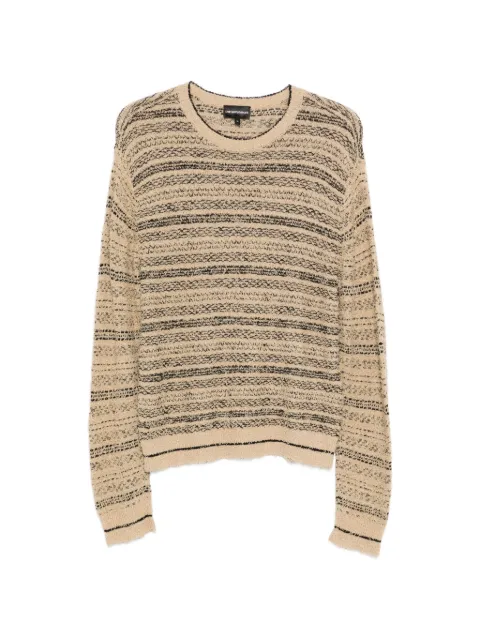 Emporio Armani striped sweater 