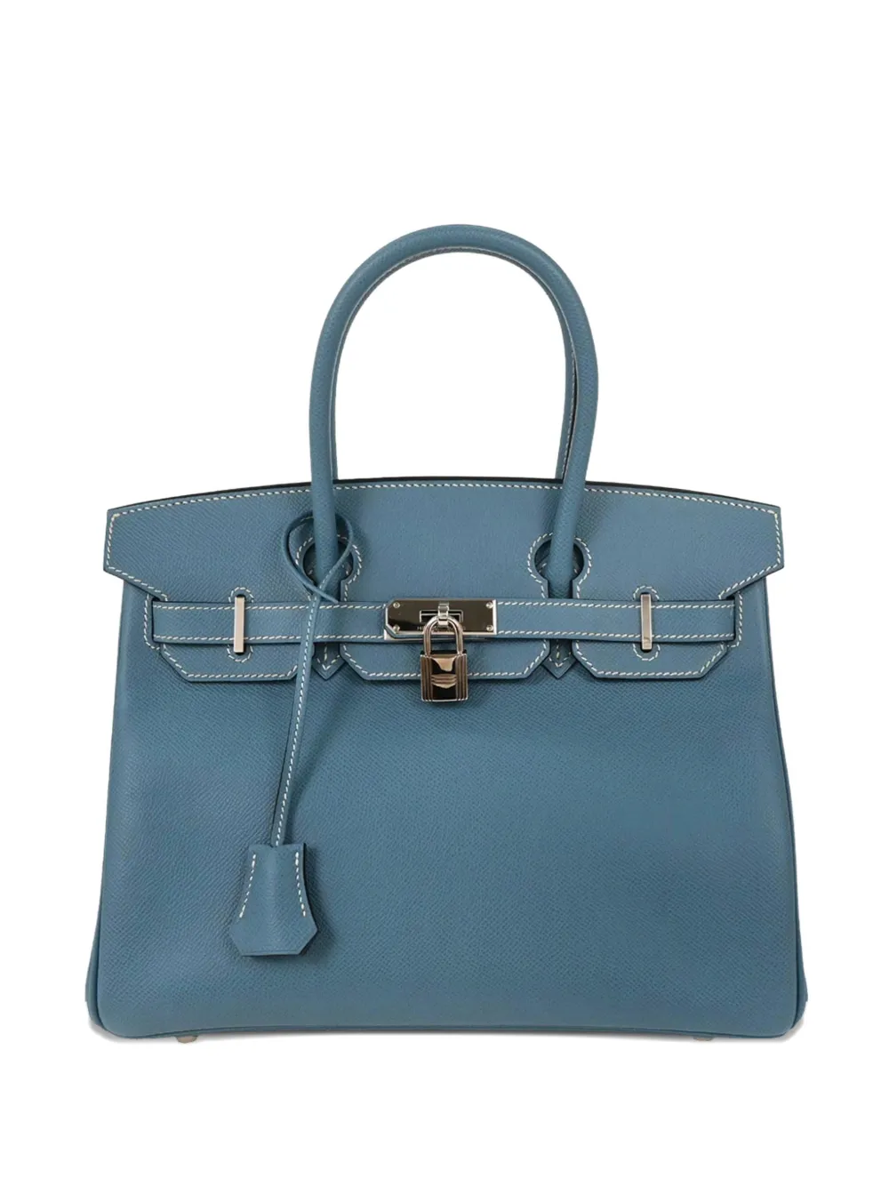 Hermès Pre-Owned Borsa a mano Birkin 30 2007 - Blu