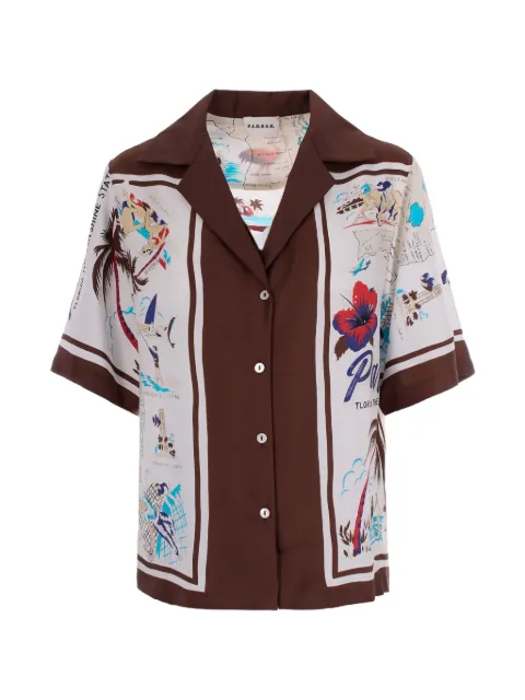 P.A.R.O.S.H. printed shirt