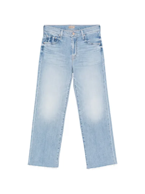 MOTHER Jeans con orlo sfilacciato