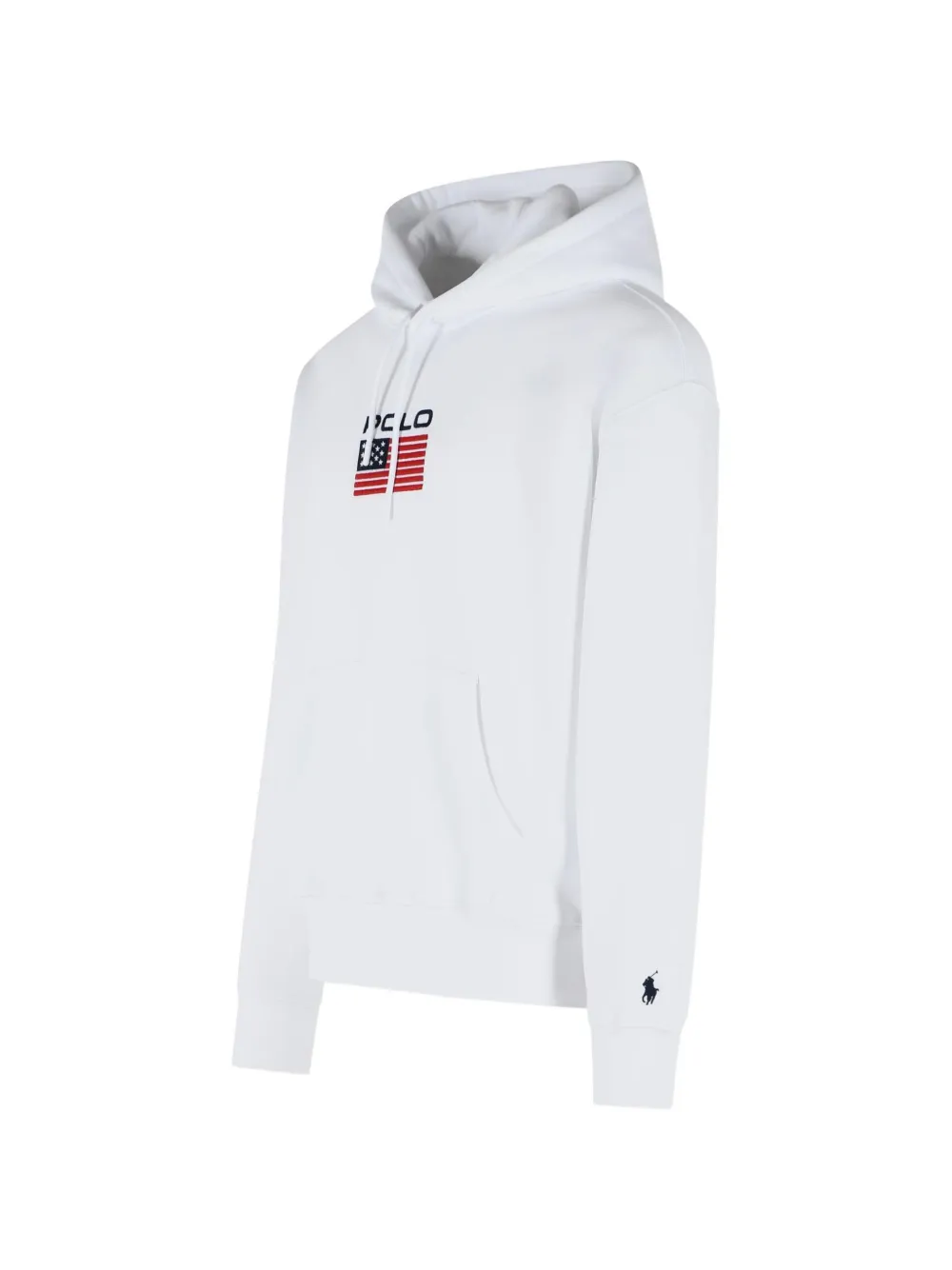 Polo Ralph Lauren Hoodie met trekkoord en logo Wit