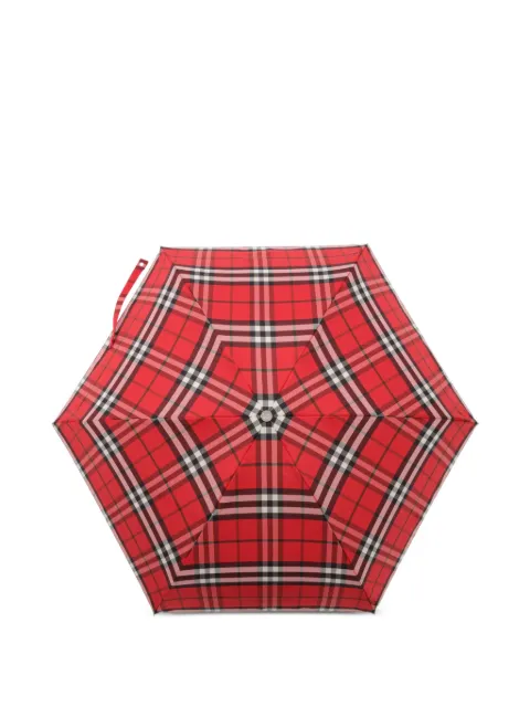 Burberry Check folding umbrella