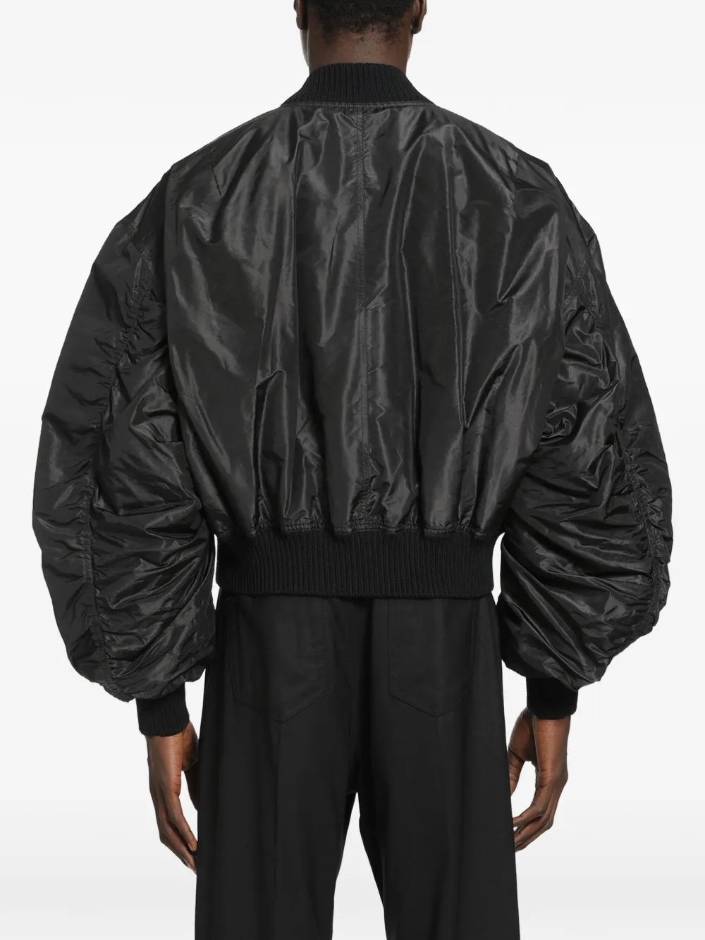 Rick Owens Secchia Flight bomberjack Zwart