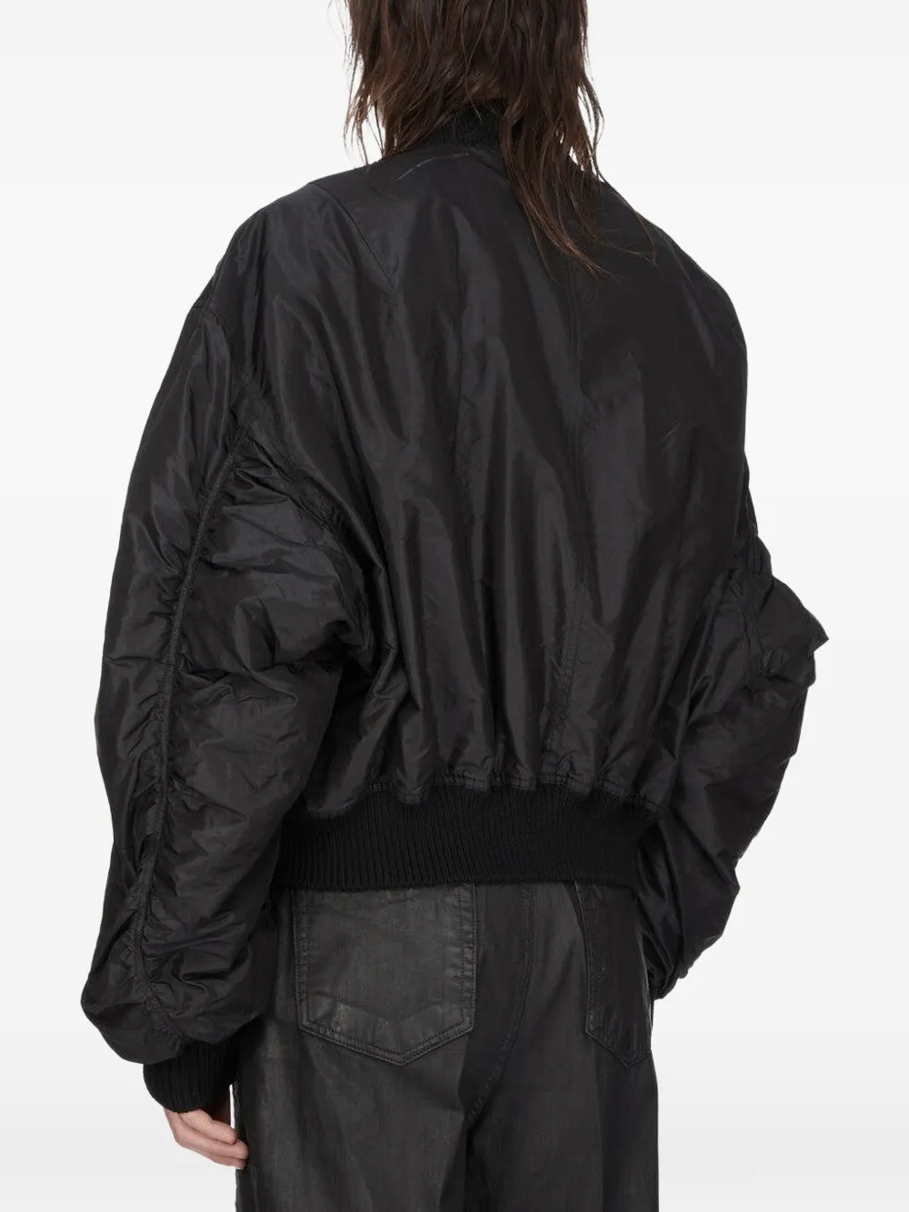 Rick Owens Secchia Flight bomberjack Zwart