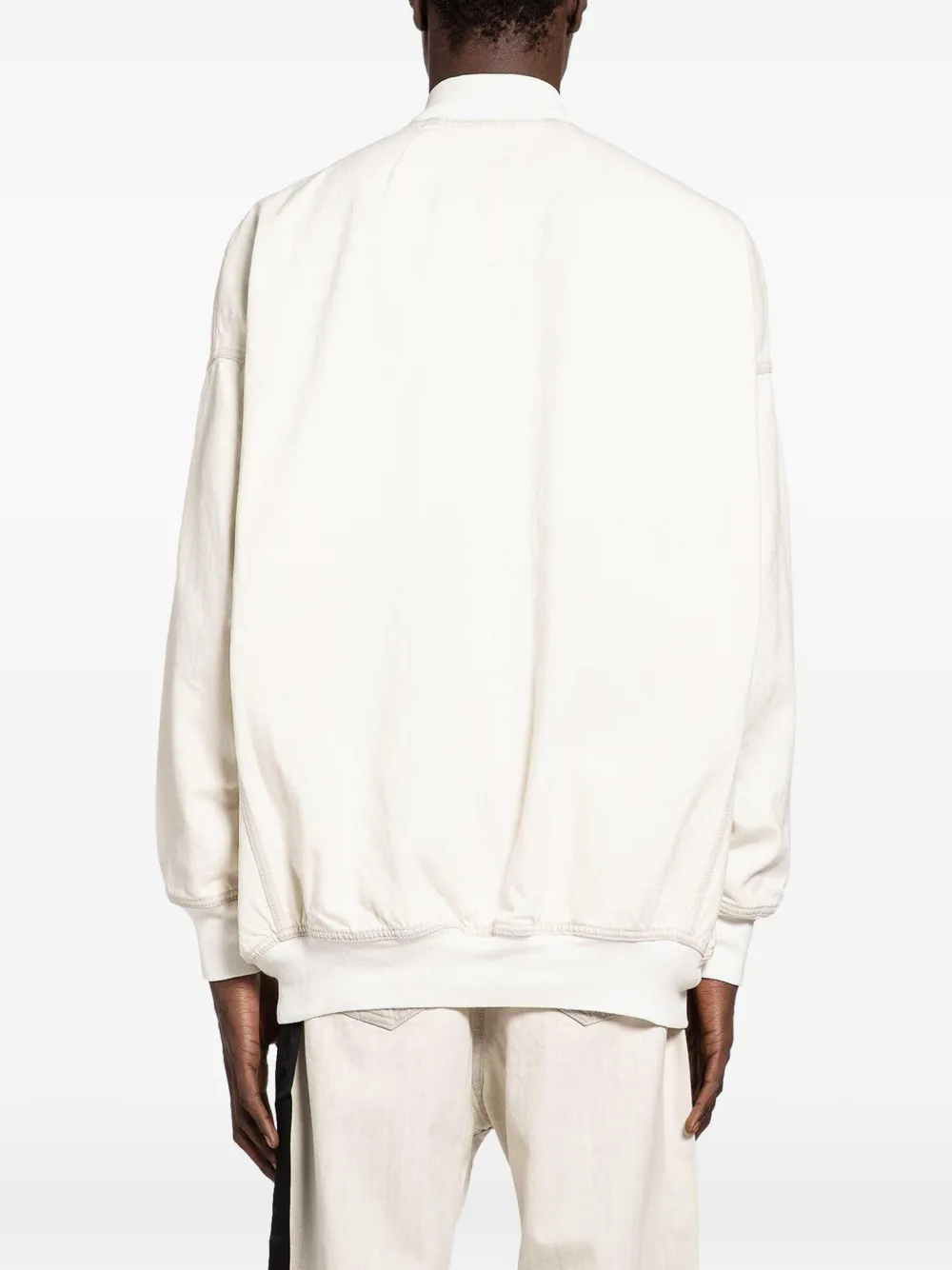 Rick Owens DRKSHDW Temple Jumbo Flight bomberjack Wit