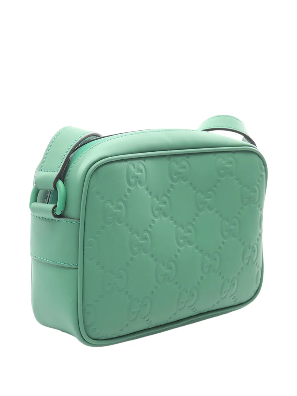 2016-2026 Gg Rubber Effect Leather Crossbody Bag