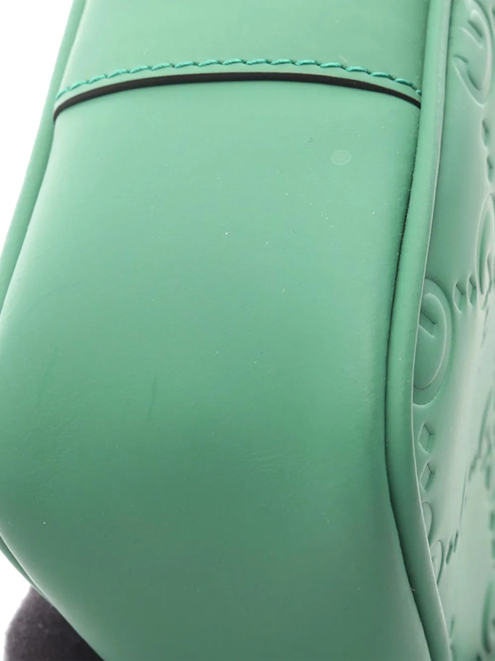 2016-2026 Gg Rubber Effect Leather Crossbody Bag