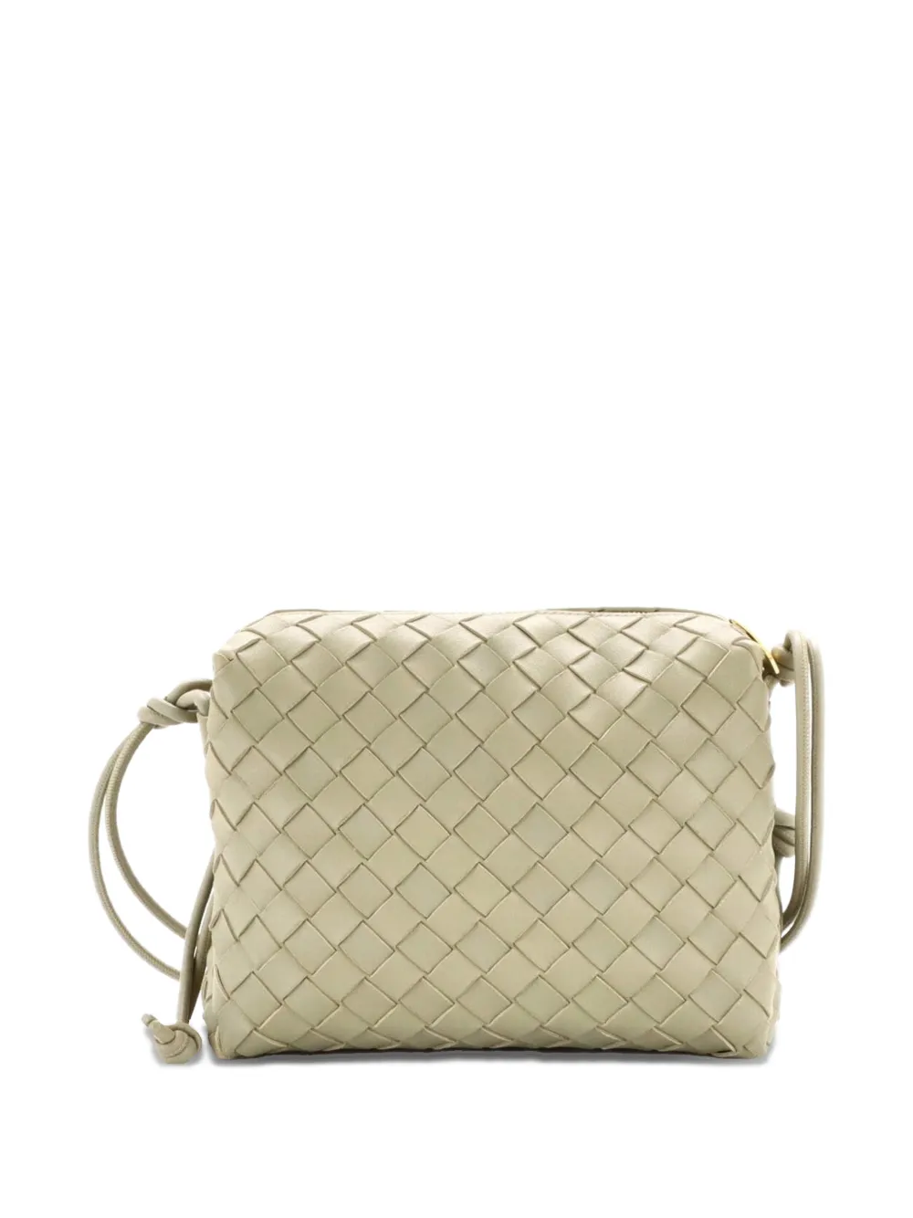 Bottega Veneta Pre-Owned Loop Intrecciato Nappa Small crossbody bag - Verde