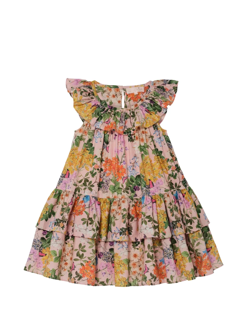 Tutu Du Monde Floriane ruffled floral-print dress - Rosa