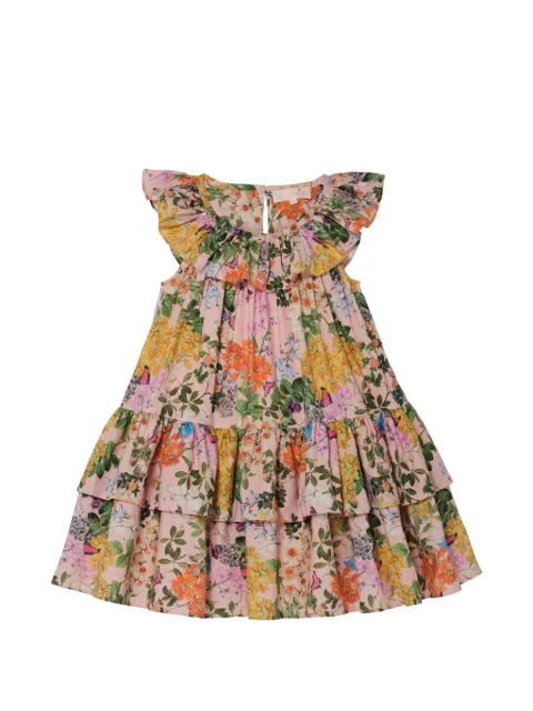 Tutu Du Monde Floriane ruffled floral-print dress