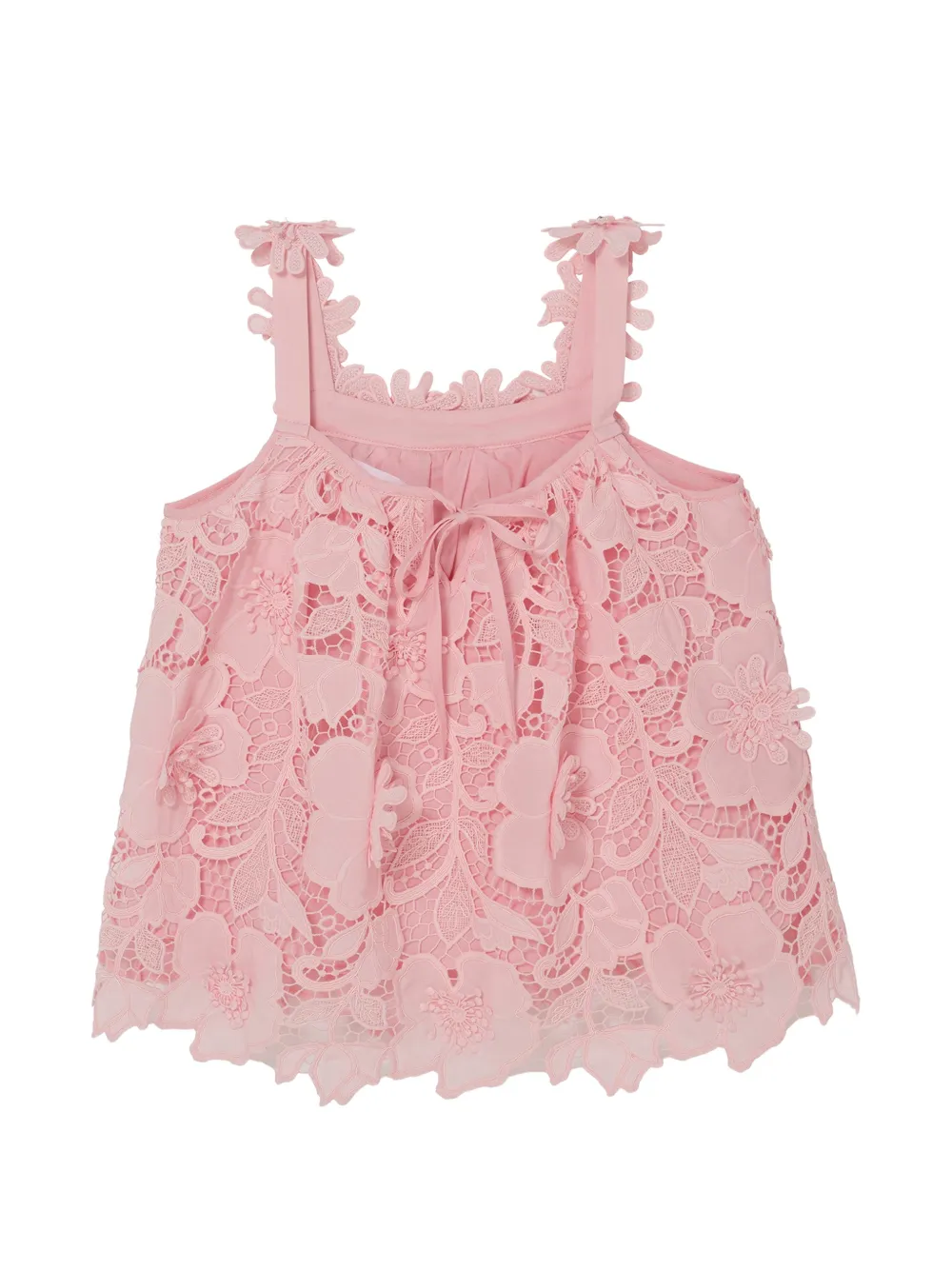 Tutu Du Monde Riviera flower lace top - Rosa
