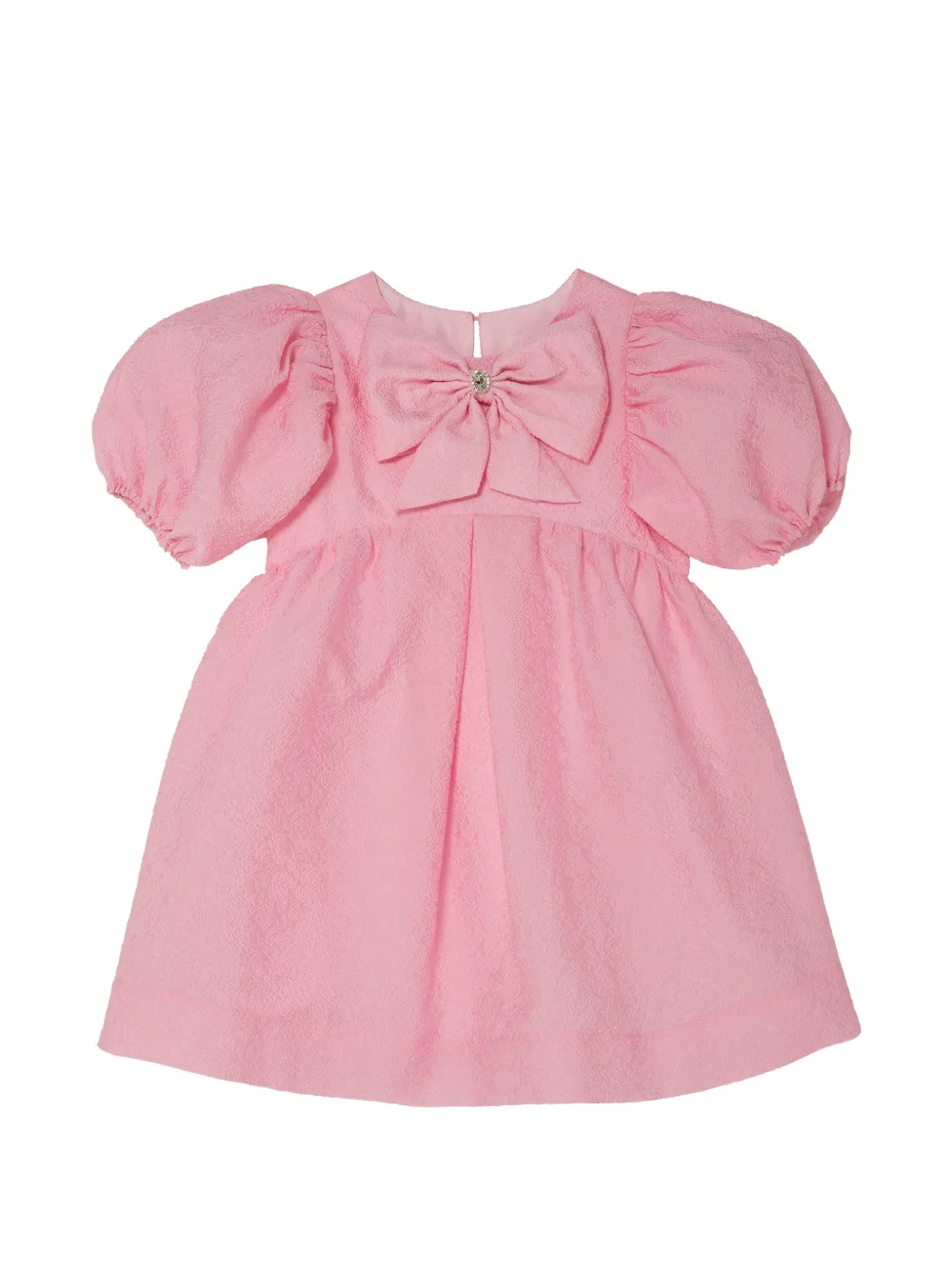 Tutu Du Monde Soléne puff-sleeve bow dress - Rosa