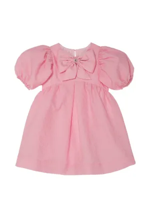 Kenzo Kids fruit-embroidered Dress | Pink | FARFETCH