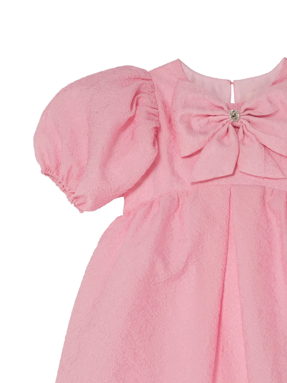 Tutu Du Monde Soléne jurk met pofmouwen en strik Roze