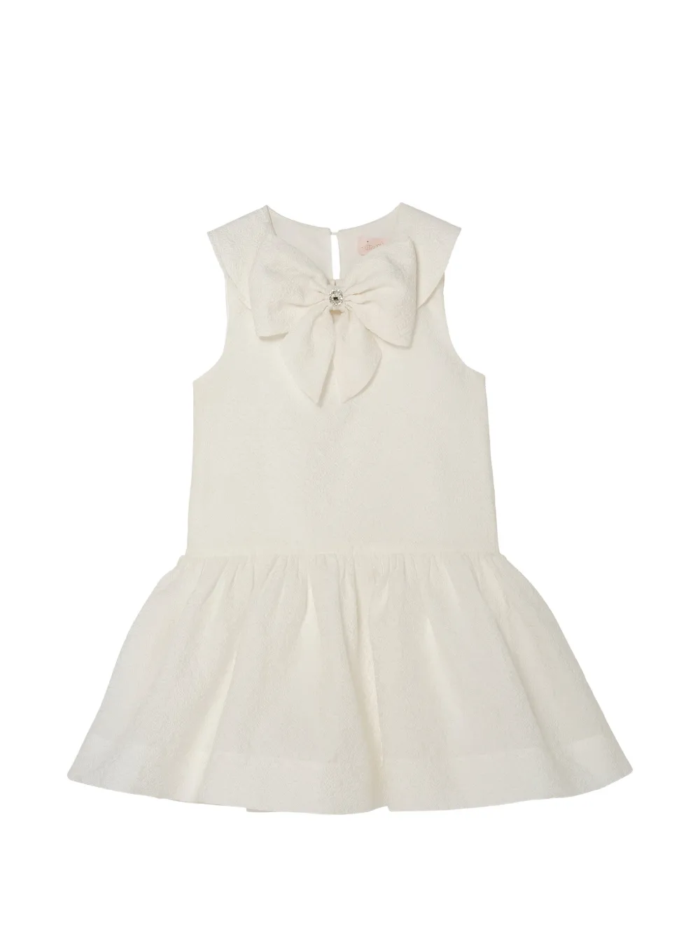 Tutu Du Monde Étoile collared bow dress - Toni neutri