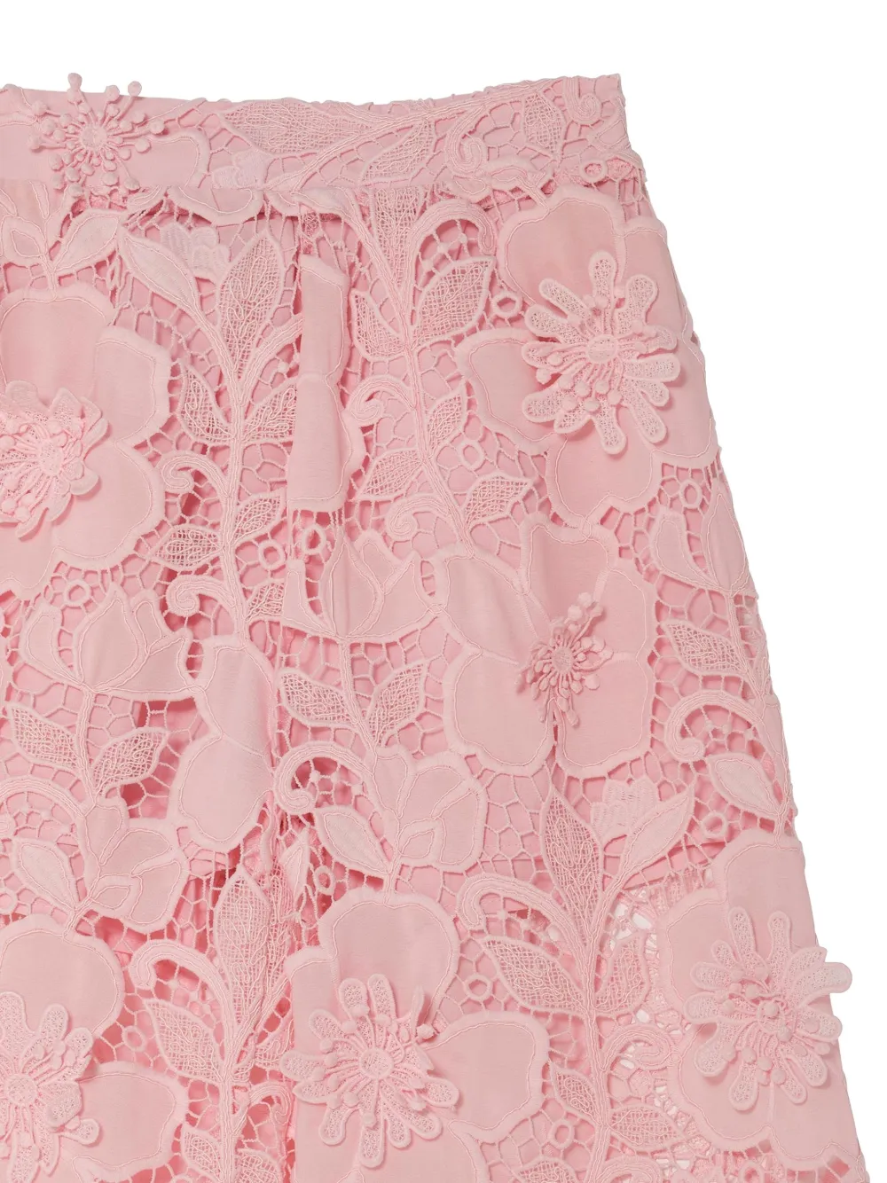 Tutu Du Monde Riviera broek met bloemenkant Roze