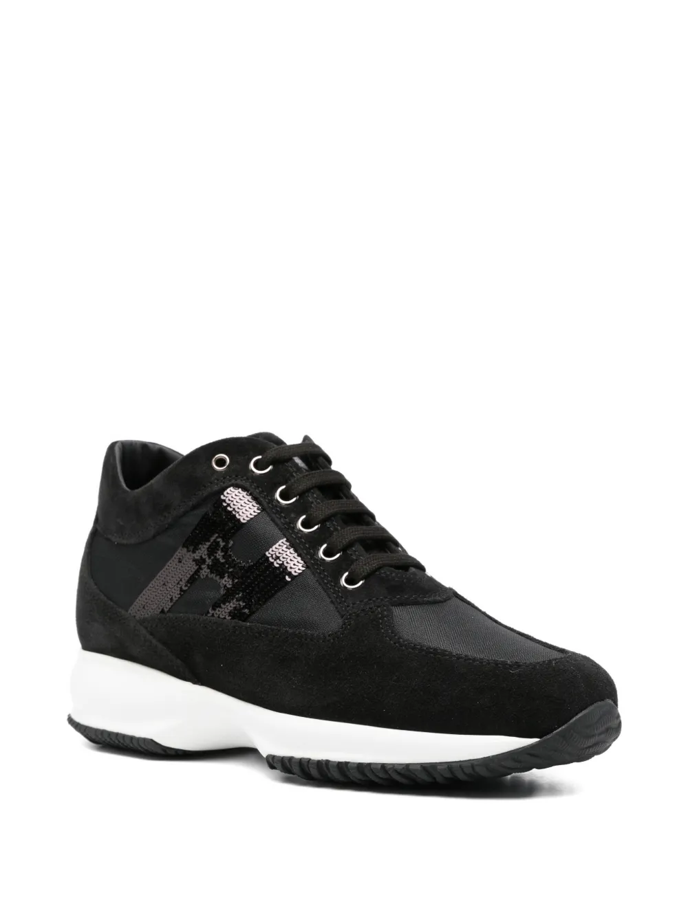 Hogan Interactive logo-detail sneakers Zwart
