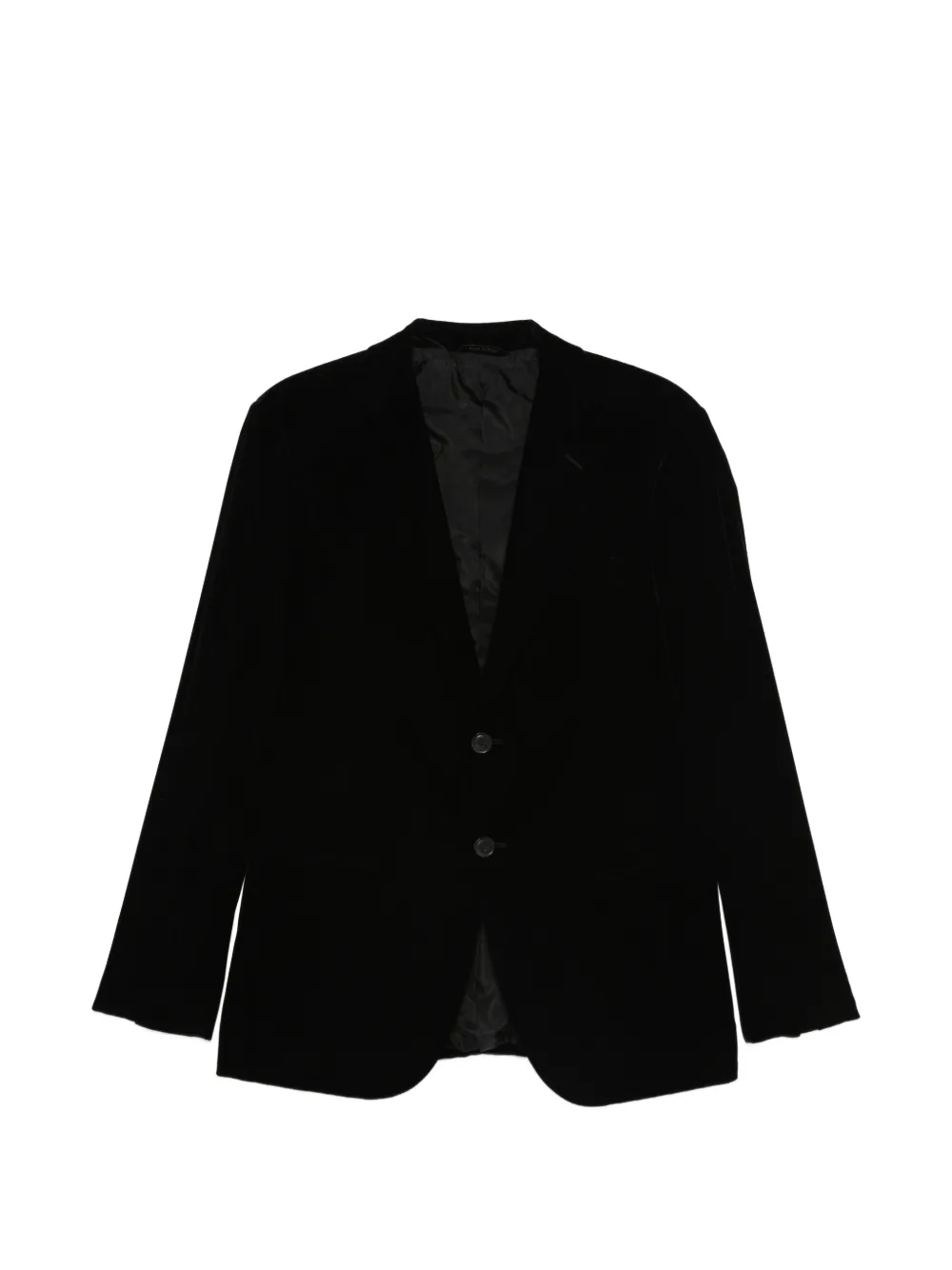 Giorgio Armani two-button blazer - Nero