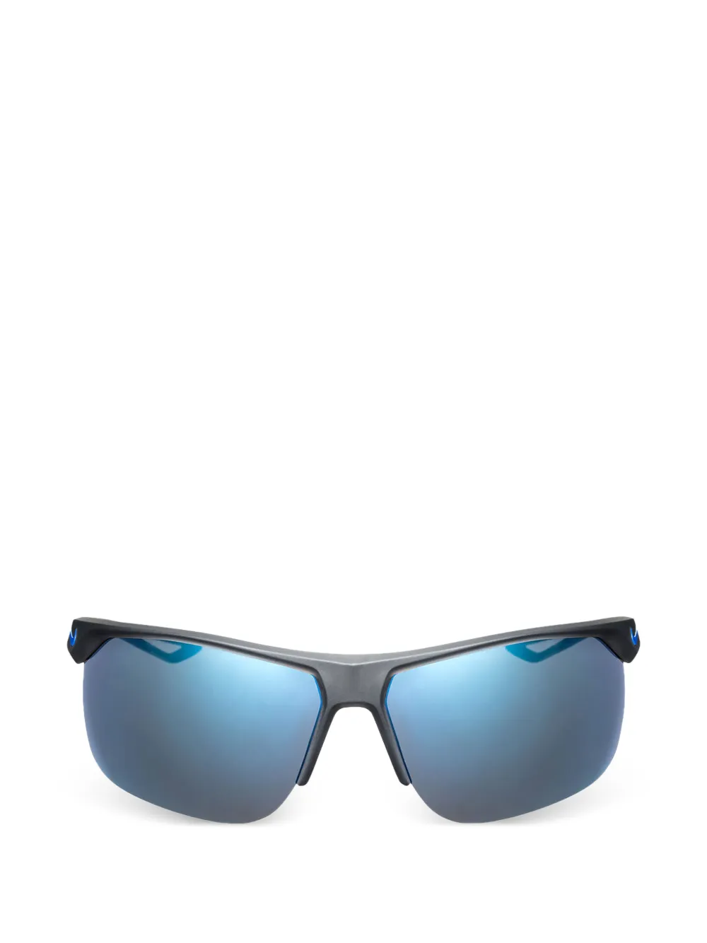 Nike logo-detail sunglasses - Grigio