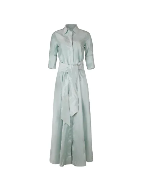 Sara Roka Marysu tie-waist shirt dress
