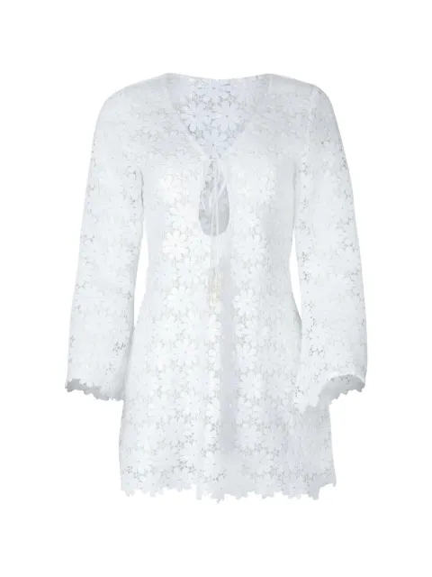 Waimari Seraphine floral V-neck dress