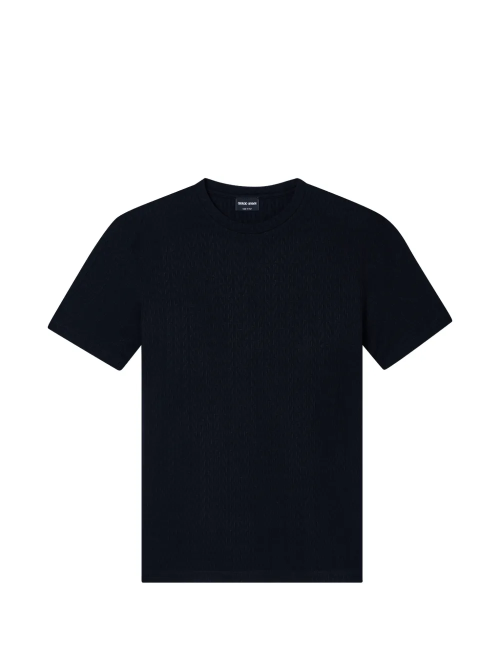 Giorgio Armani textured T-shirt
