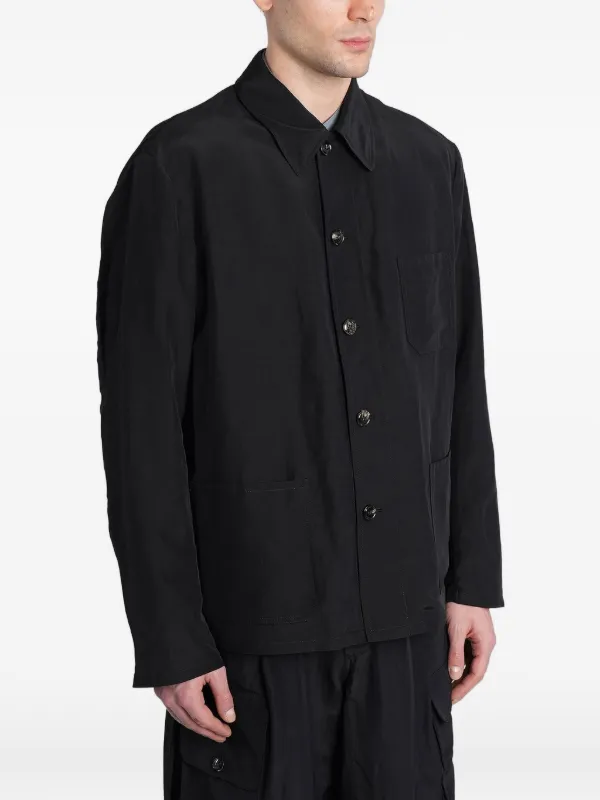Giorgio Armani ボタン ジャケット | ブラック | FARFETCH JP