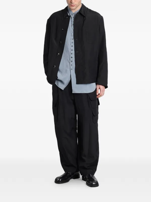 Giorgio Armani ボタン ジャケット | ブラック | FARFETCH JP