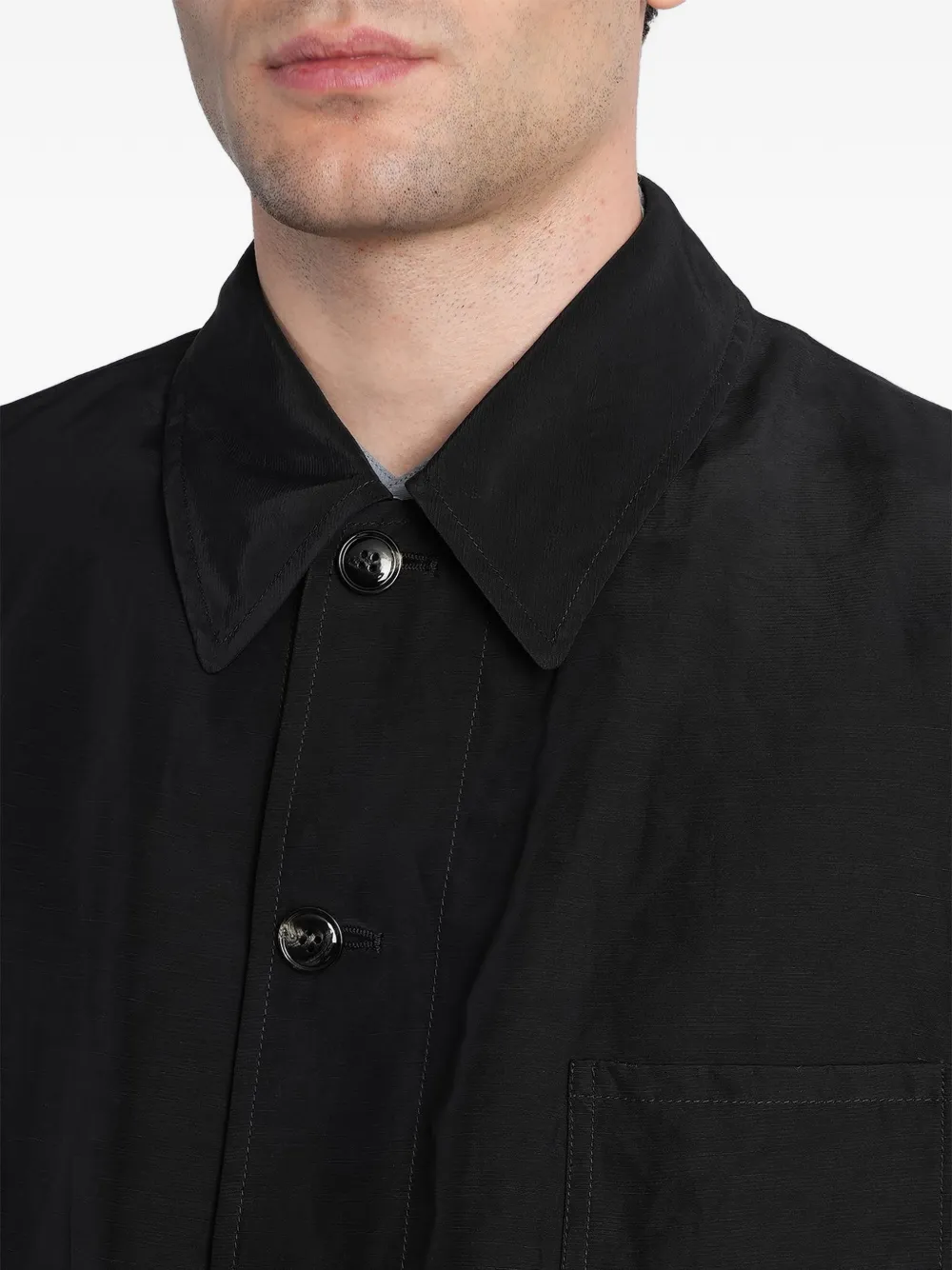Giorgio Armani ボタン ジャケット | ブラック | FARFETCH JP